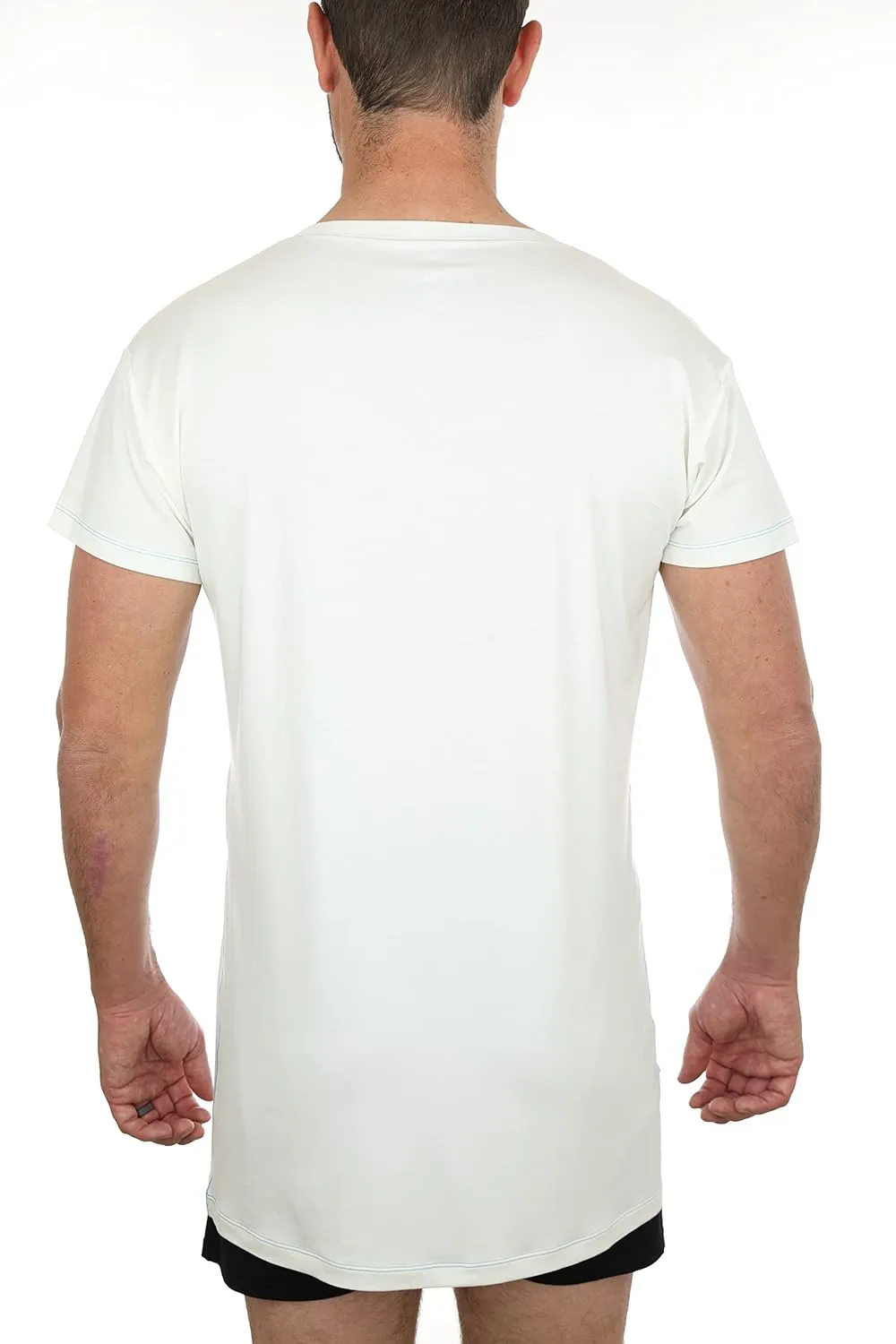 Ultra-Soft Men's Undershirt with V-Neck