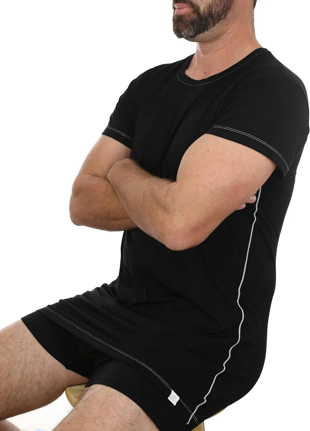 Ultra-Soft Uber Undershirt with Crew-Neck