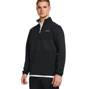 Under Armour Mens Storm Daytona 1/2 Zip Black/White/White
