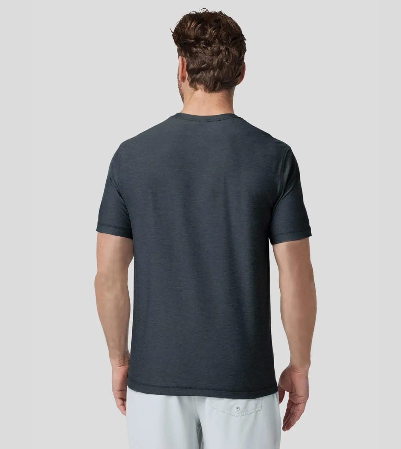 Velou Men's T-Shirts Ultra Soft Premium Short Sleeve Workout Shirts for Men Casual Crew Neck Summer Basic Gym Athletic Shirts