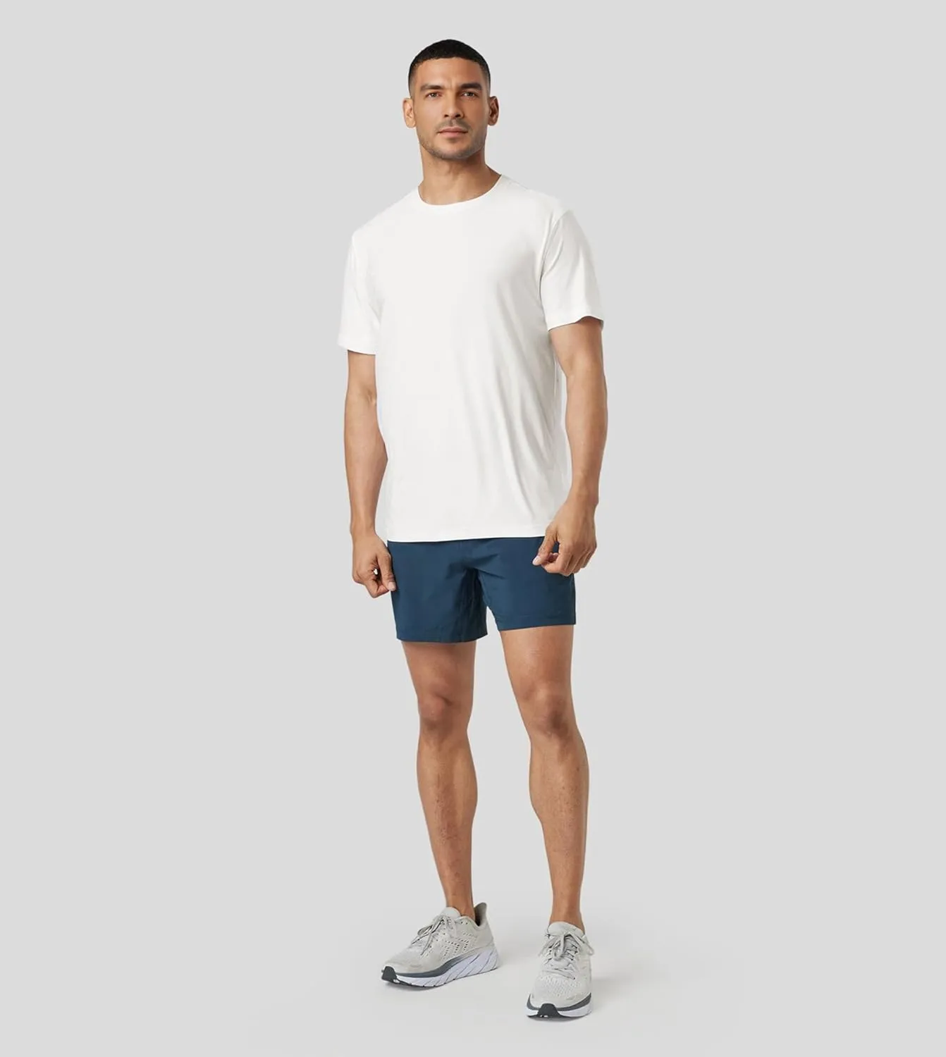 Velou Men's T-Shirts Ultra Soft Premium Short Sleeve Workout Shirts for Men Casual Crew Neck Summer Basic Gym Athletic Shirts