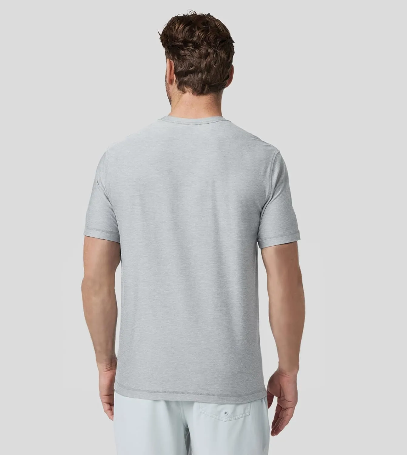 Velou Men's T-Shirts Ultra Soft Premium Short Sleeve Workout Shirts for Men Casual Crew Neck Summer Basic Gym Athletic Shirts