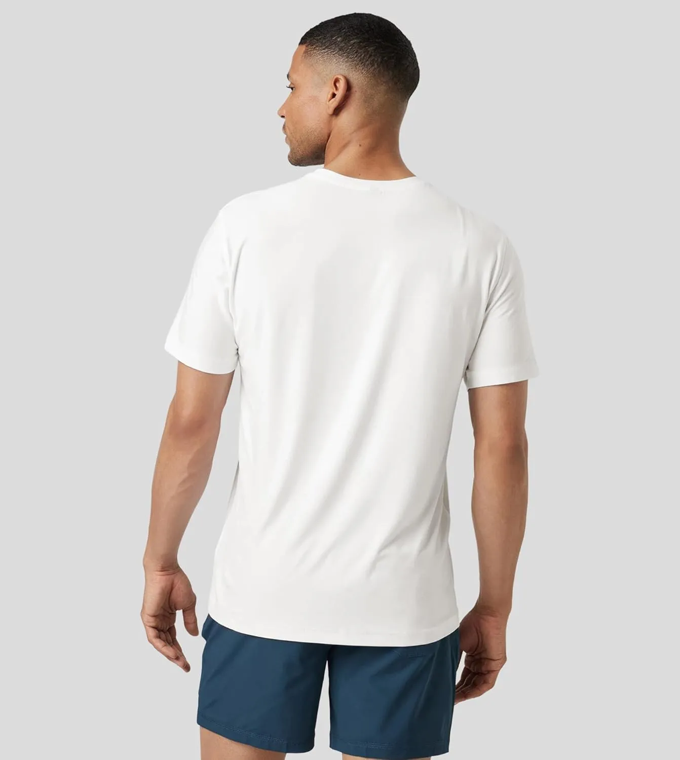 Velou Men's T-Shirts Ultra Soft Premium Short Sleeve Workout Shirts for Men Casual Crew Neck Summer Basic Gym Athletic Shirts
