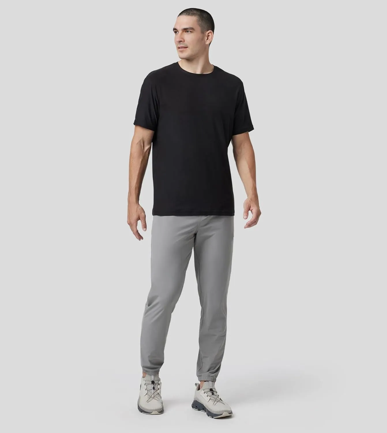 Velou Men's T-Shirts Ultra Soft Premium Short Sleeve Workout Shirts for Men Casual Crew Neck Summer Basic Gym Athletic Shirts