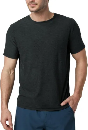 Velou Men's T-Shirts Ultra Soft Premium Short Sleeve Workout Shirts for Men Casual Crew Neck Summer Basic Gym Athletic Shirts