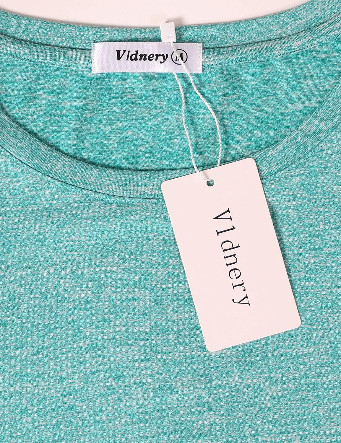 Vldnery Women's Running Workout Tops Moisture Wicking Athletic Quick Dry Loose Fit Yoga Top