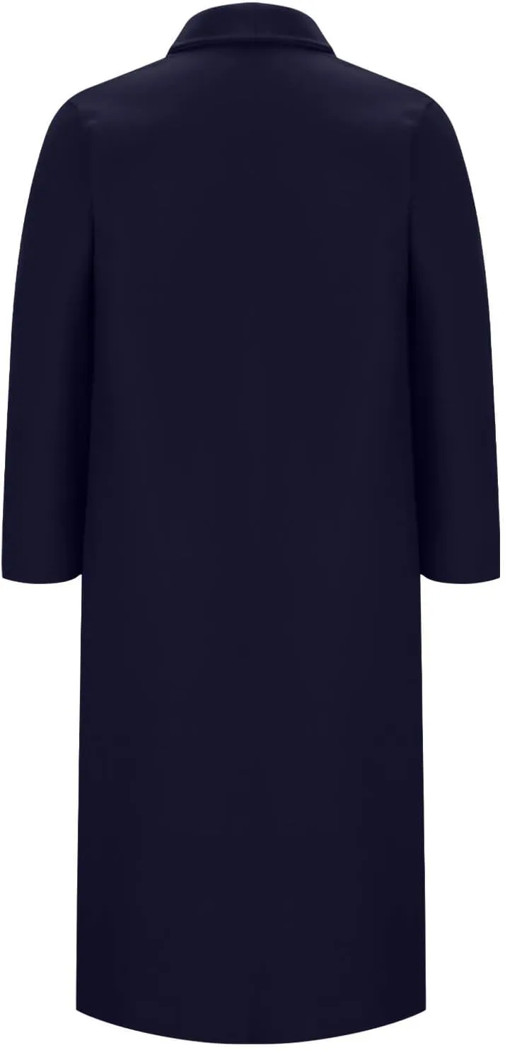 Women's Chic Shawl Collar Work Maxi Long Pea Coat Solid Color Thick Trench Coats Fall Winter Versatile Jackets 2024