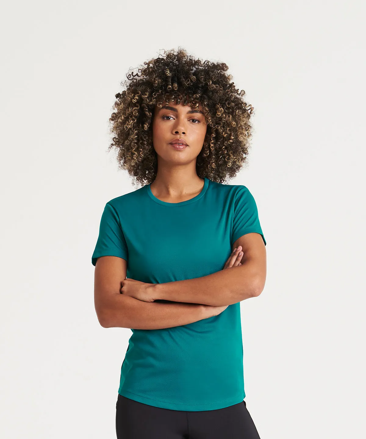 Womens cool T | Bottle Green