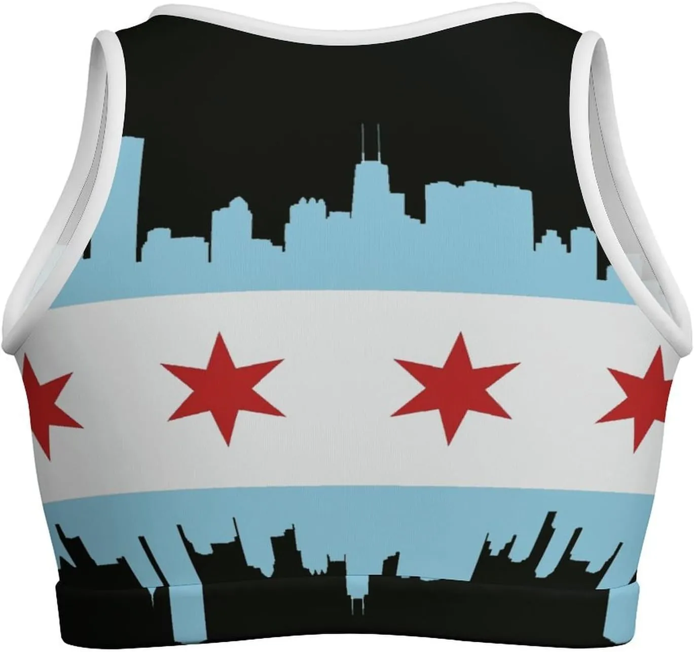 Women's Soft Sleeveless Tank Tops Gay-Bear Pride Flag Scoop Neck Basic Cami Shirts