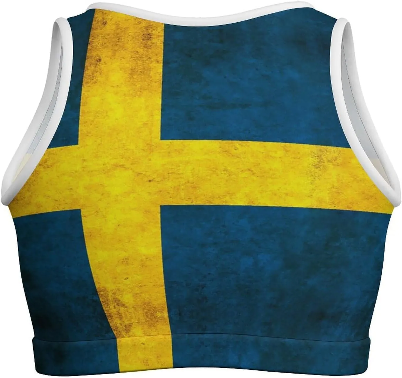 Zakqeik Women's Soft Sleeveless Tank Tops Mari El Flag Scoop Neck Basic Cami Shirts